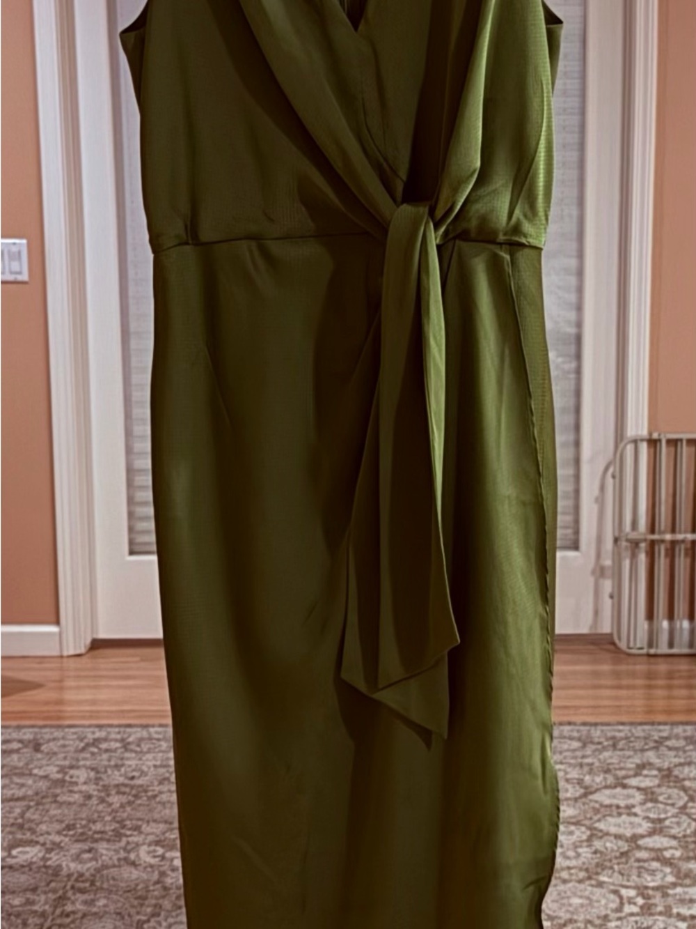 Ted Baker’s “You Look Fabulous” Tie-Front Midi Dress
